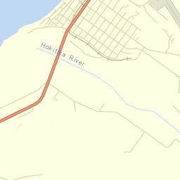 Hokitika Street Map