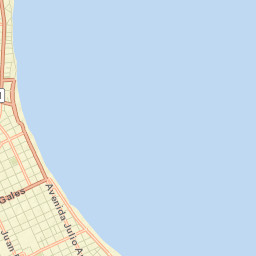 Puerto Madryn Street Map