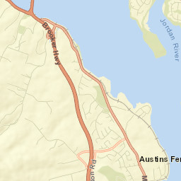 Austins Ferry Street Map