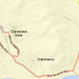 Clarendon Vale Street Map