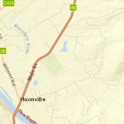 Huonville Street Map