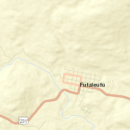Futaleufú Street Map