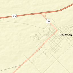 Dolavón Street Map