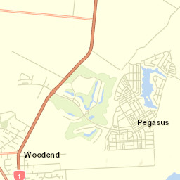 Woodend Street Map