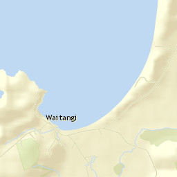 Waitangi Street Map