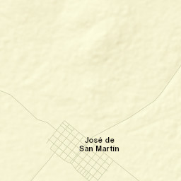 José de San Martín Street Map