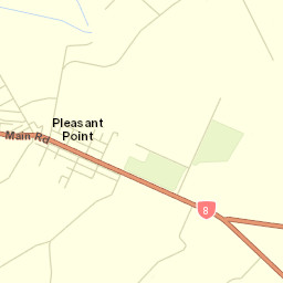 Pleasant Point Street Map