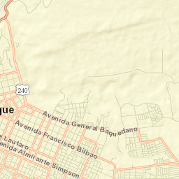 Coyhaique Street Map