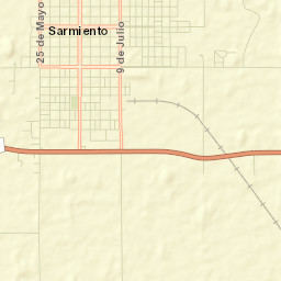 Sarmiento Street Map