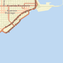 Comodoro Rivadavia Street Map