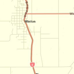 Winton Street Map