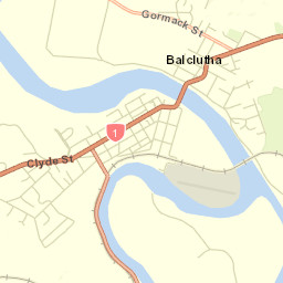 Balclutha Street Map