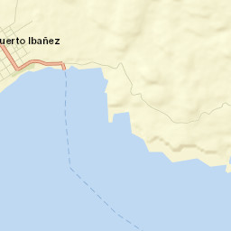 Río Ibáñez Street Map