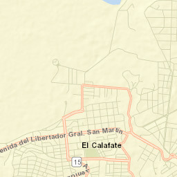 El Calafate Street Map