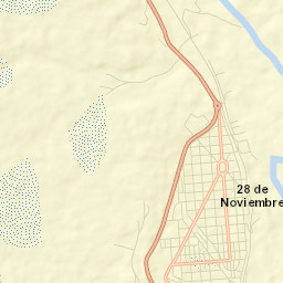 28 de Noviembre Street Map