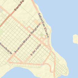 Río Grande Street Map