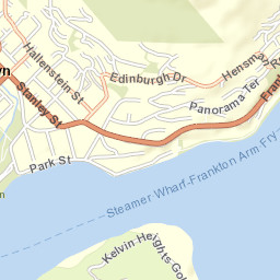 Queenstown Street Map
