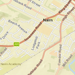 80 High Street, Nairn, Highland IV12, UK Street Map