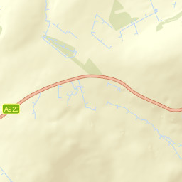 A920, Aberdeenshire, UK Street Map