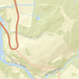 A95, Ballindalloch, Moray AB37, UK Street Map