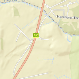A90, Aberdeen, Aberdeen City AB23, UK Street Map