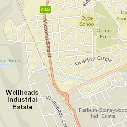 Farburn Terrace, Dyce, Aberdeen City AB21, UK Street Map