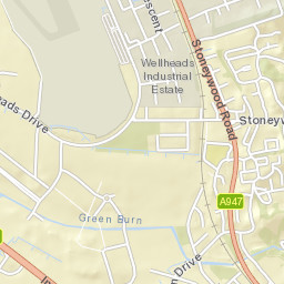 261-263 1, Aberdeen, Aberdeen City AB21, UK Street Map