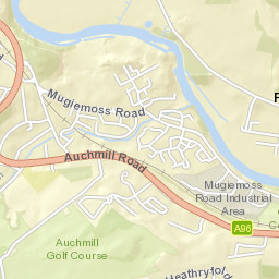 13 Auchmill Road, Aberdeen, Aberdeen City AB21, UK Street Map