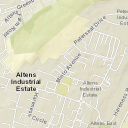 58 Greenbank Crescent, East Tullos Industrial Estate, Aberdee Street Map