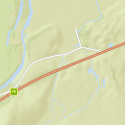 A9, Cairngorms National Park, Newtonmore, Highland PH20, UK Street Map