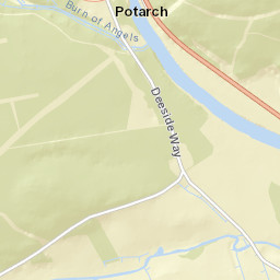 Old Military Rd, Banchory, Aberdeenshire AB31, UK Street Map