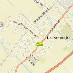 Conveth Pl, Laurencekirk, Aberdeenshire AB30, UK Street Map