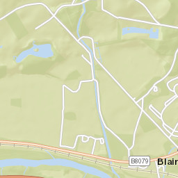 B8079, Pitlochry, Perth and Kinross PH18, UK Street Map