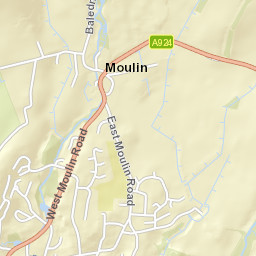 4 Kirkmichael Road, Moulin, Pitlochry, Perth and Kinross PH16 Street Map