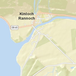 4 Bunrannoch Pl, Kinloch Rannoch, Pitlochry, Perth and Kinros Street Map