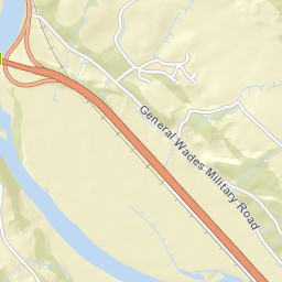 General Wades's Military Road, Pitlochry, Perth and Kinross P Street Map