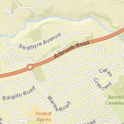 Arbroath Rd, Broughty Ferry, Dundee, Dundee City DD5, UK Street Map