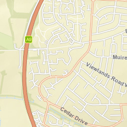 206-208 Oakbank Road, Perth, Perth and Kinross PH1, UK Street Map