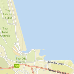 18 The Links, Saint Andrews, Fife KY16, UK Street Map