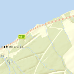 A815, Cairndow, Argyll and Bute PA25, UK Street Map