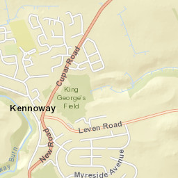 New Road, Kennoway, Fife KY8, UK Street Map