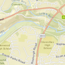 B969, Glenrothes, Fife KY6, UK Street Map