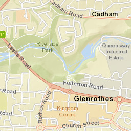 Hanover Court, Glenrothes, Fife KY7, UK Street Map