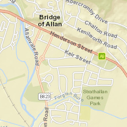 7 Airthrey Avenue, Bridge of Allan, Stirling FK9 Street Map