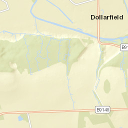 B9140, Dollar, Clackmannanshire FK14, UK Street Map
