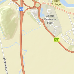 M9, Stirling, UK Street Map