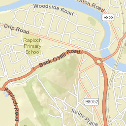 B8051, Stirling FK8 1TN, UK Street Map