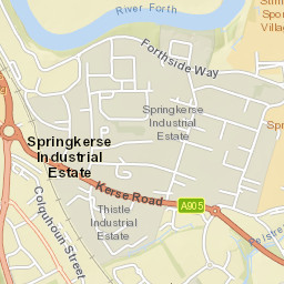 Broadleys Roundabout, Stirling FK7, UK Street Map