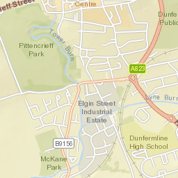 Saint Catherine's Wynd, Dunfermline, Fife KY12, UK Street Map