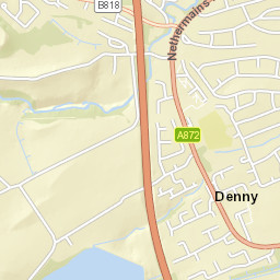 Nethermains Road, Denny, Falkirk FK6, UK Street Map